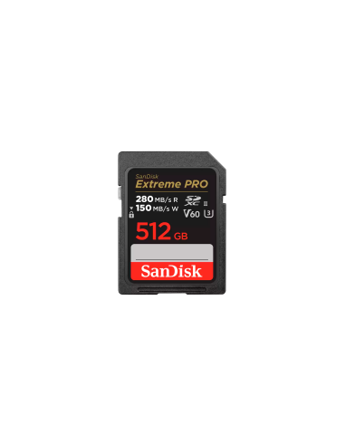 SANDISK Extreme PRO 512GB V60 UHS-II...
